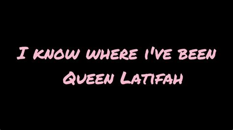 lyrics i know where i've been|i know where been hairspray.